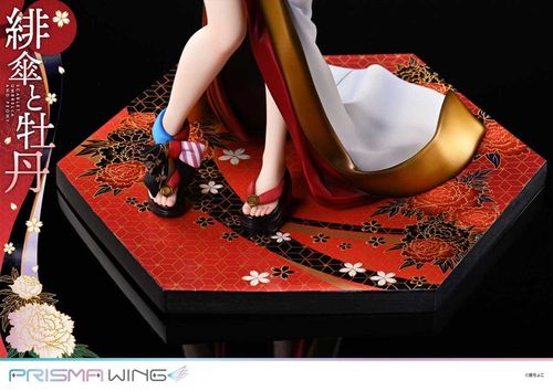 Original Illustration by Fuzichoco Estatua PVC 1/7 Prisma Wing Scarlet Umbrella And Peony 28 cm - Imagen 5