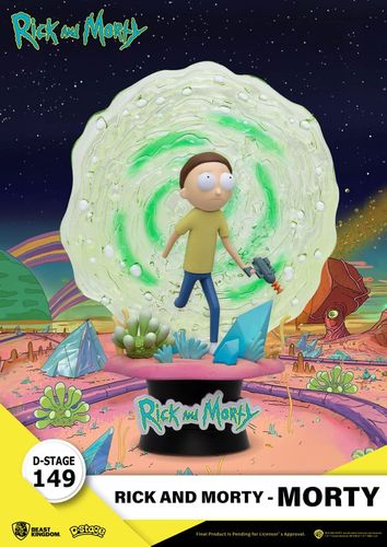 Rick & Morty Diorama PVC D-Stage Morty 14 cm