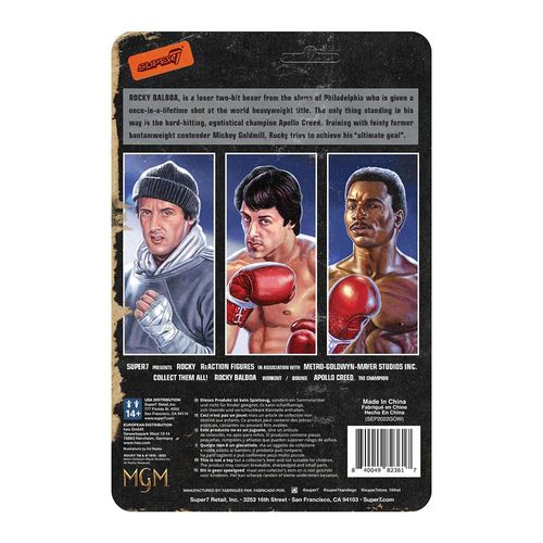 Super7 Réaction Rocky Apollo Creed