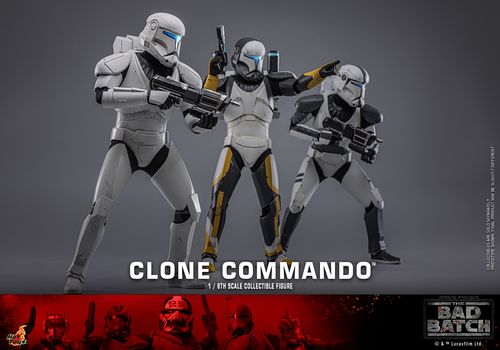 Star Wars: La Remesa Mala Figura 1/6 Clone Commando - Imagen 16