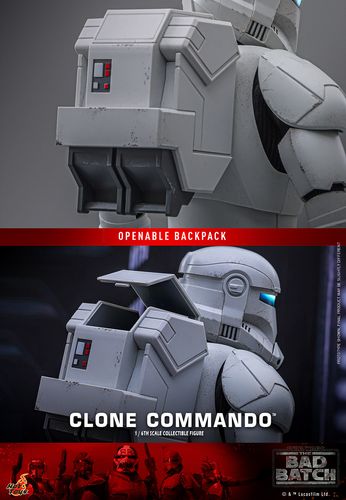 Star Wars: La Remesa Mala Figura 1/6 Clone Commando - Imagen 6