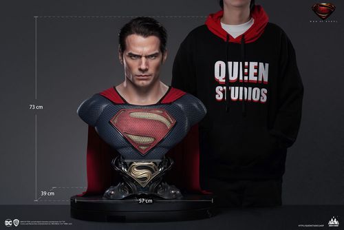 Superman Busto 1/1 Superman Blue Ver. 73 cm - Imagen 6