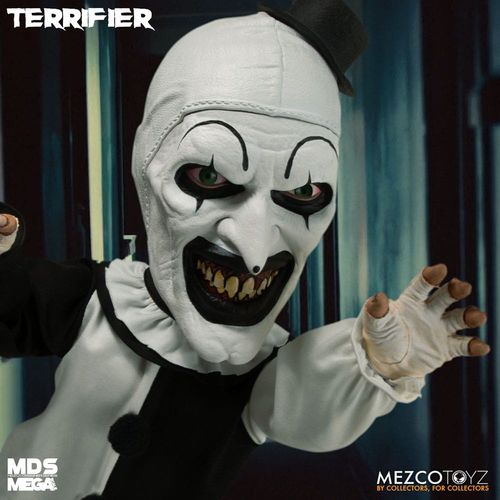 Terrifier Muñeco MDS Mega Scale Art the Clown with Sound 38 cm - Imagen 3