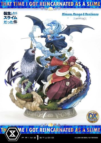 That Time I Got Reincarnated as a Slime Concept Masterline Series Estatua 1/6 Rimuru, Ranga and Benimaru Deluxe Bonus Version 59 cm - Imagen 12
