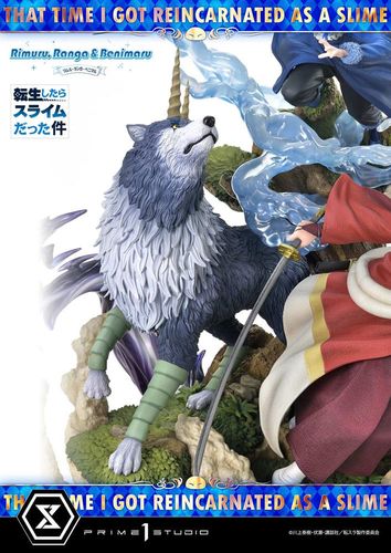 That Time I Got Reincarnated as a Slime Concept Masterline Series Estatua 1/6 Rimuru, Ranga and Benimaru Deluxe Bonus Version 59 cm - Imagen 2