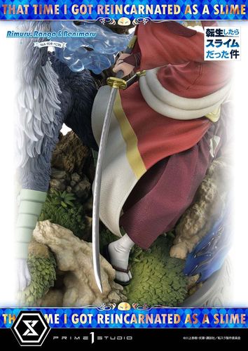 That Time I Got Reincarnated as a Slime Concept Masterline Series Estatua 1/6 Rimuru, Ranga and Benimaru Deluxe Bonus Version 59 cm - Imagen 3