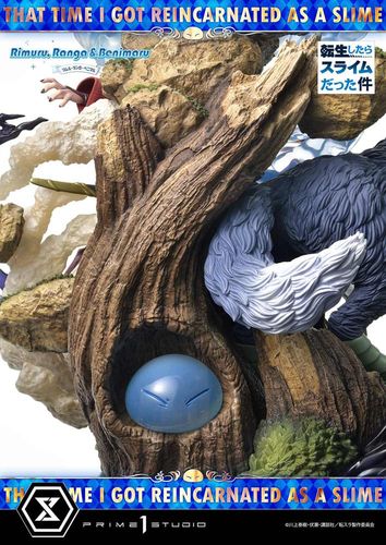 That Time I Got Reincarnated as a Slime Concept Masterline Series Estatua 1/6 Rimuru, Ranga and Benimaru Deluxe Bonus Version 59 cm - Imagen 5