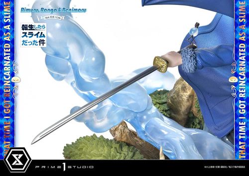 That Time I Got Reincarnated as a Slime Concept Masterline Series Estatua 1/6 Rimuru, Ranga and Benimaru Deluxe Bonus Version 59 cm - Imagen 6