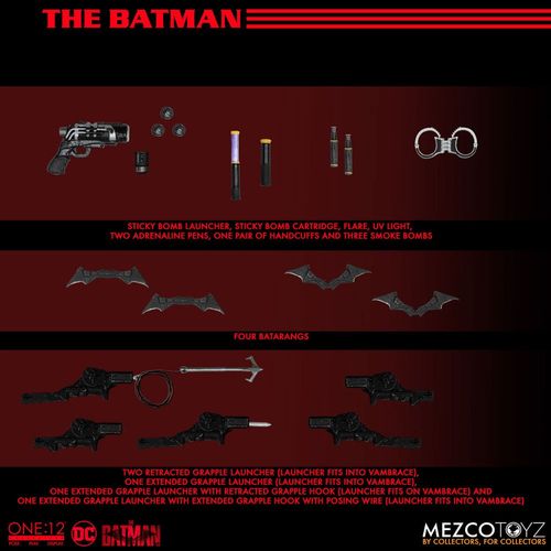 The Batman Figura 1/12 The Batman 17 cm - Imagen 7