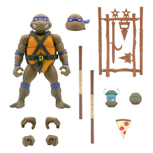 Tortugas Ninja Figura Ultimates Donatello 18 cm