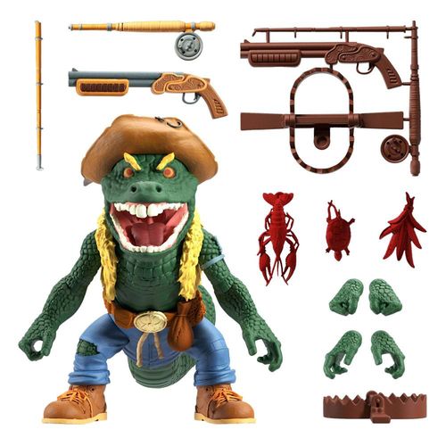 Tortugas Ninja Figura Ultimates Leatherhead 18 cm