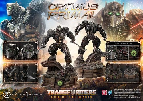 Transformers: Rise of the Beasts Museum Masterline Estatua Optimus Primal 72 cm - Imagen 2