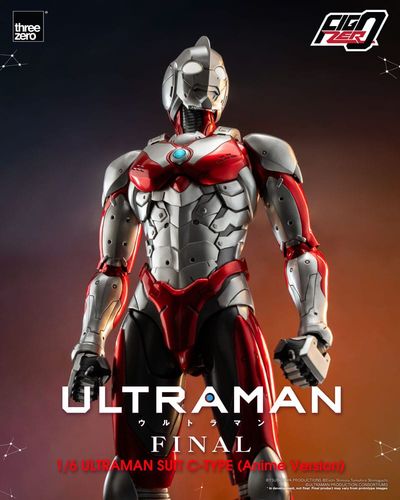 Ultraman Figura FigZero 1/6 Ultraman Suit C-Type (Anime Version) 31 cm - Imagen 3