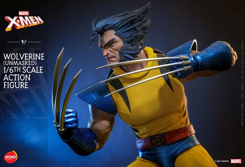 Marvel X-Men Figura 1/6 Wolverine Unmasked 28 cm - Imagen 12