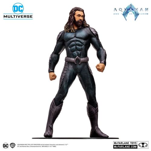 Aquaman y el Reino Perdido Figura Megafig DC Multiverse Aquaman 30 cm - Imagen 2