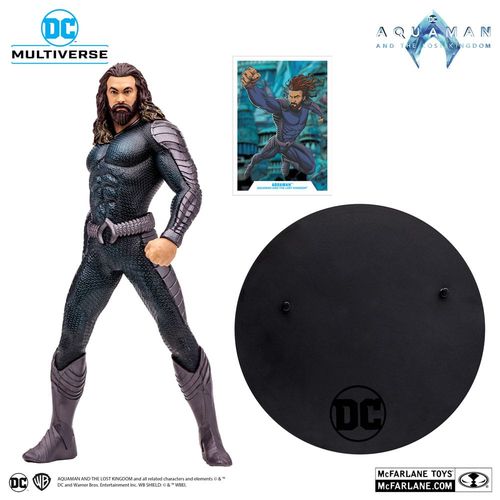 Aquaman y el Reino Perdido Figura Megafig DC Multiverse Aquaman 30 cm - Imagen 3