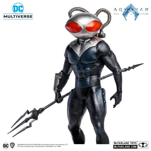 Aquaman y el Reino Perdido Figura Megafig DC Multiverse Black Manta 30 cm - Imagen 2
