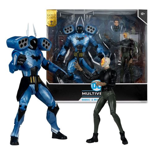 DC Multiverse Pack de 2 Figuras Rookie & Mr. Bloom (Batman: Endgame) (Gold Label) (SDCC) 18 cm