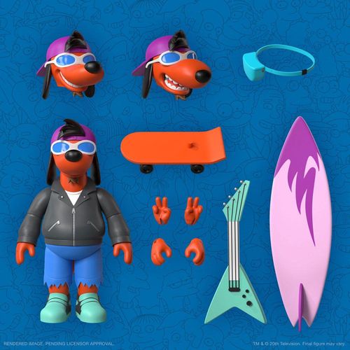 Los Simpson Figura Ultimates Poochie 18 cm