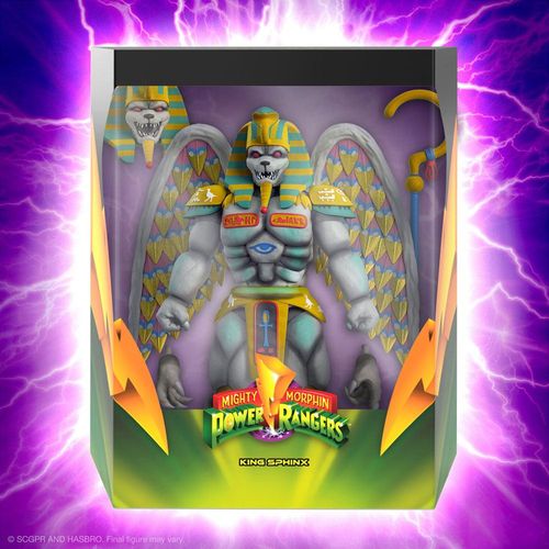 Mighty Morphin Power Rangers Galácticos Figura Ultimates King Sphinx 20 cm - Imagen 2