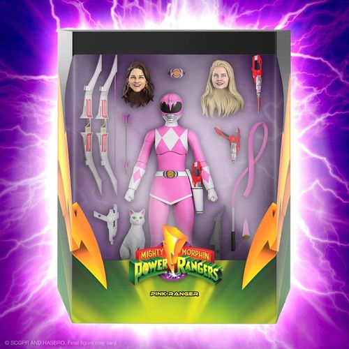 Mighty Morphin Power Rangers Galácticos Figura Ultimates Pink Ranger 18 cm - Imagen 3