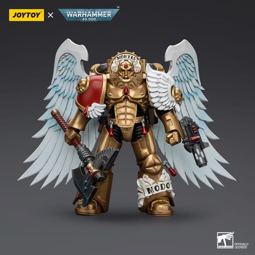 Warhammer 40,000 Figura 1/18 Blood Angels Sanguinary Guard with Encarmine Axe and Inferno Pistol 12 cm