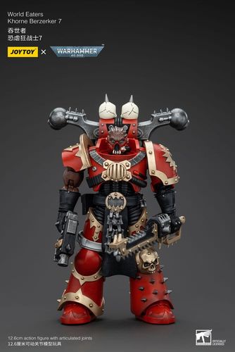 Warhammer 40k Figura 1/18 World Eaters Khorne Berzerker 7 13 cm