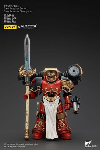 Warhammer The Horus Heresy Figura 1/18 Blood Angels Raldoron First Captain of the Blood Angels 13 cm