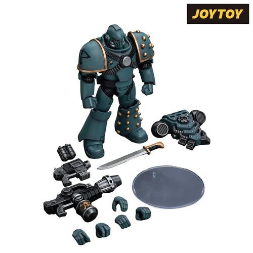 Warhammer The Horus Heresy Figura 1/18 Sons of Horus MKIV Tactical Squad Legionary with Flamer 12 cm - Imagen 2