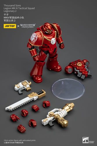 Warhammer The Horus Heresy Figura 1/18 Thousand Sons Legion MK IV Tactical Squad Legionary 2 12 cm - Imagen 2
