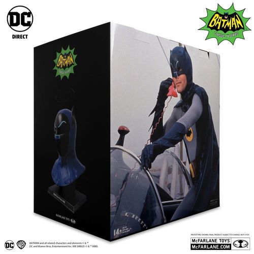 Batman 1966 DC Direct Réplica 1/1 Máscara de Batman 53 cm - Imagen 6