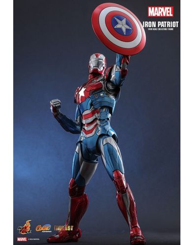 Marvel Figura Masterpiece 1/6 Iron Patriot Exclusive - Imagen 11