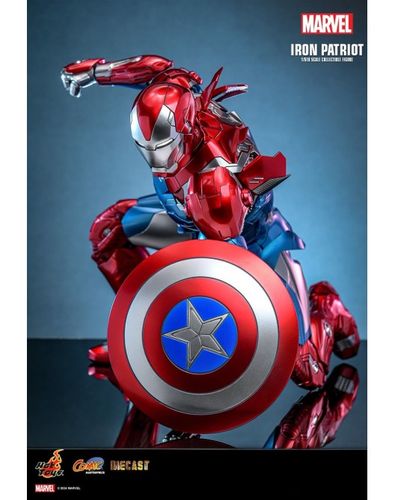 Marvel Figura Masterpiece 1/6 Iron Patriot Exclusive - Imagen 7