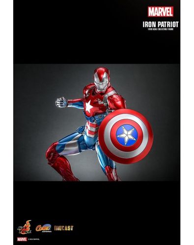 Marvel Figura Masterpiece 1/6 Iron Patriot Exclusive - Imagen 6