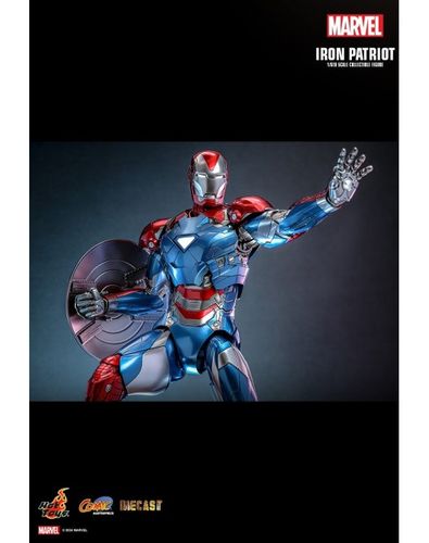Marvel Figura Masterpiece 1/6 Iron Patriot Exclusive - Imagen 5
