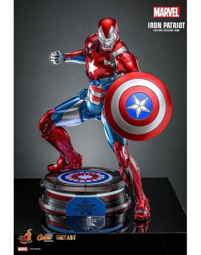 Marvel Figura Masterpiece 1/6 Iron Patriot Exclusive - Imagen 17