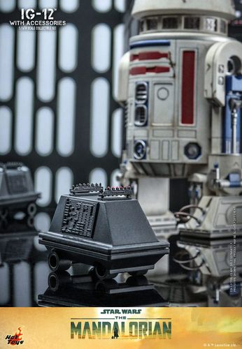 Star Wars: The Mandalorian Figura 1/6 IG-12 con accesorios 36 cm - Imagen 22