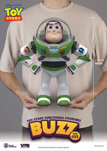 Toy Story Figuras funcionales PVC Buzz 40 cm - Imagen 3