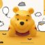 Winnie The Pooh Piggy Vinyl Relajado Winnie 26 cm