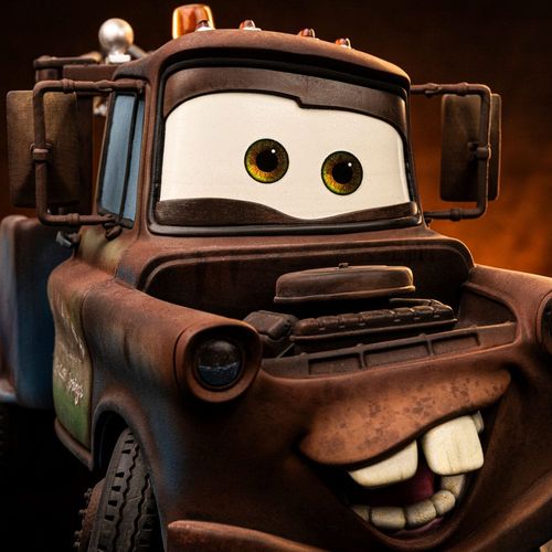 Cars Estatua 1/10 Art Scale Tow Mater 17 cm - Imagen 2