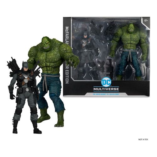DC Multiverse McFarlane Collector Edition Pack de 2 Figuras #03 Batman vs. Killer Croc 18 cm