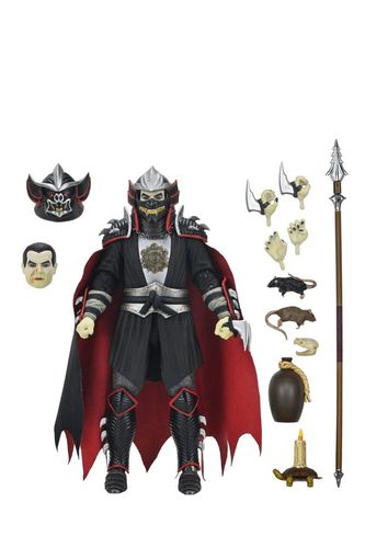 Tortugas Ninja x Universal Monsters Figuras Shredder as Dracula
