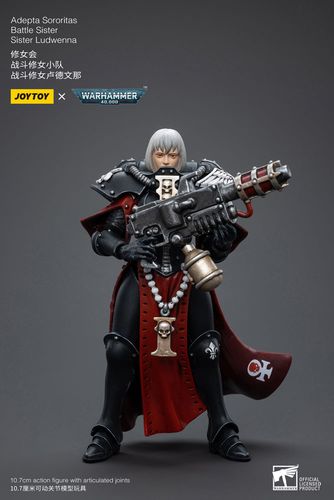 Warhammer 40k Figura 1/18 Adepta Sororitas Battle Sister Sister Ludwenna 10 cm