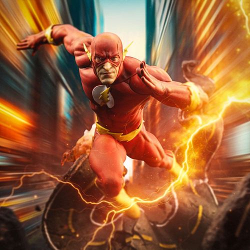 DC Comics Estatua 1/10 Art Scale Flash 25 cm - Imagen 6