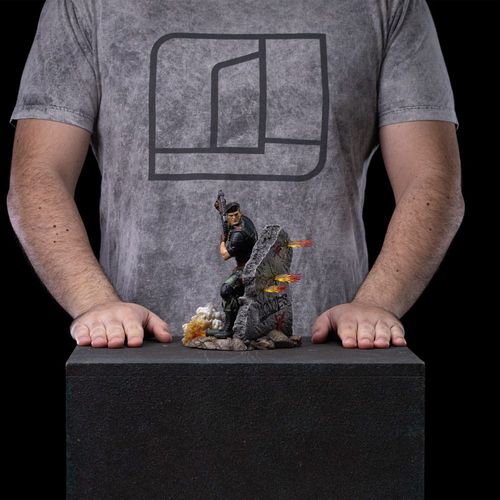 GI Joe Estatua 1/10 Art Scale Flint 19 cm - Imagen 10