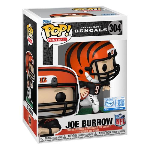Funko Pop! NFL: Legends Bengals- Joe Burrow(BK JRSY) - Imagen 2