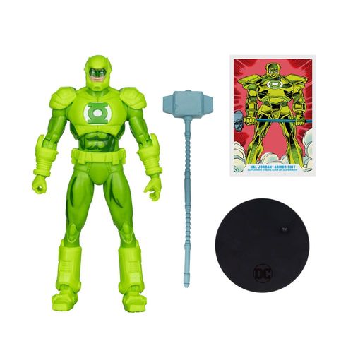 Return of Superman DC Multiverse Figura Hal Jordan Armor Suit 19 cm - Imagen 2