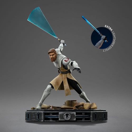 Star Wars Estatua 1/10 Deluxe Art Scale Obi-Wan Kenobi 27 cm - Imagen 11
