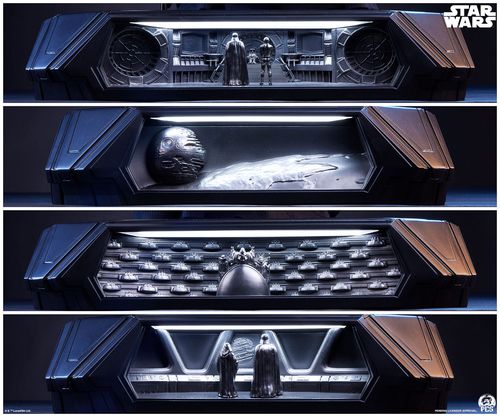 Estatua Star Wars Emperador Palpatine 1/3 PCS - Imagen 16