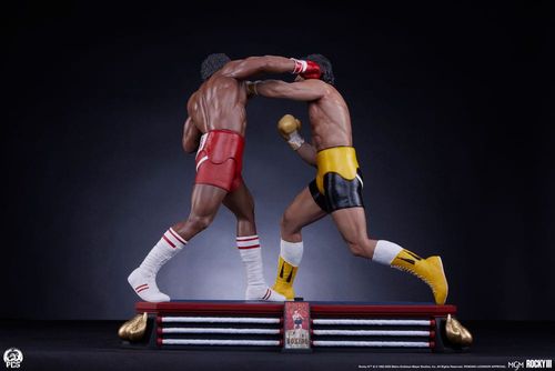 Rocky III Diorama 1/4 Statuette Rocky Balboa & Apollo Creed 48 cm - Imagen 5